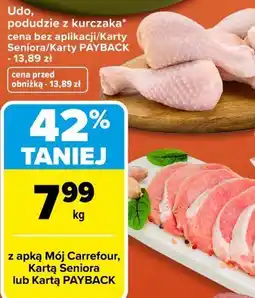 Carrefour Market Udo, podudzie z kurczaka oferta