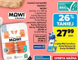 Carrefour Market Łosoś norweski świeży oferta
