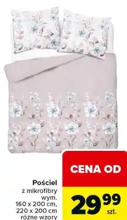 Carrefour Pościel z mikrofibry oferta