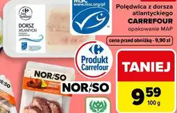 Carrefour Market Polędwica z dorsza atlantyckiego oferta