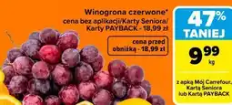 Carrefour Market Winogrona czerwone oferta
