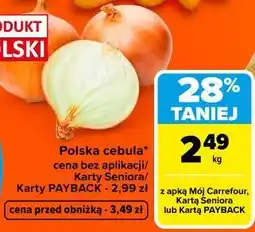 Carrefour Market Polska cebula oferta