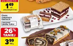 Carrefour Market Ciasto CHRUPIĄCA FANTAZJA oferta