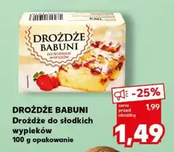 Kaufland DROŻDŻE BABUNI oferta