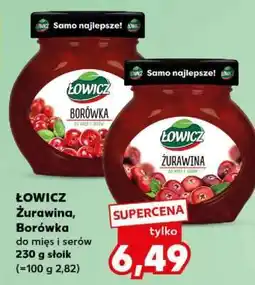 Kaufland ŁOWICZ Żurawina/Borówka oferta