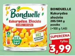 Kaufland BONDUELLE Kukurydza Złocista 285/340 g puszka oferta
