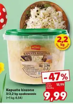Kaufland Kapusta kiszona oferta