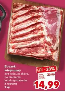 Kaufland Boczek wieprzowy oferta
