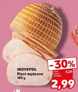 Kaufland INDYKPOL Pierś wędzona 100 g oferta