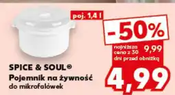 Kaufland SPICE & SOUL Pojemnik na żywność do mikrofalówek oferta
