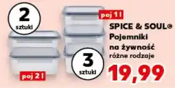 Kaufland SPICE & SOUL Pojemniki na żywność oferta