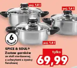 Kaufland SPICE & SOUL Zestaw garnków oferta