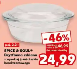 Kaufland SPICE & SOUL Brytfanna szklana oferta