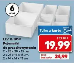 Kaufland LIV & BO Pojemniki do przechowywania oferta