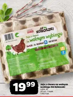 Netto Jaja z chowu na wolnym wybiegu Od Kokoszki oferta
