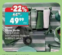 Biedronka TOGNANA Obrus Verde oferta