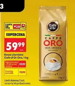 Biedronka Kawa ziarnista 100% Arabica oferta