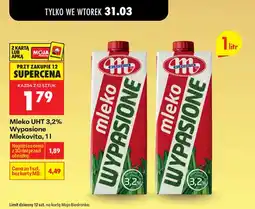 Biedronka Mleko UHT 3,2% wypasione oferta