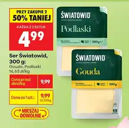Biedronka Ser Gouda, Podlaski oferta