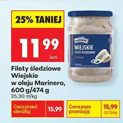 Biedronka Filety śledziowe Wiejskie w oleju oferta