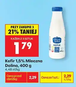 Biedronka Kefir 1,5% oferta