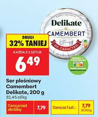 Biedronka Ser pleśniowy Delikate oferta