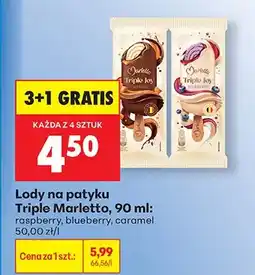 Biedronka Lody na patyku raspberry oferta