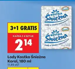 Biedronka Lody o smaku śmietankowym oferta