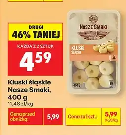 Biedronka Kluski śląskie oferta