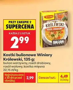 Biedronka Bulion warzywny oferta