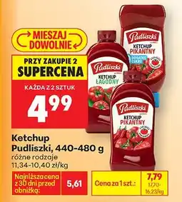 Biedronka Ketchup łagodny oferta