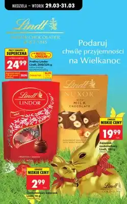 Biedronka Praliny Lindor 200/225g różne rodzaje oferta