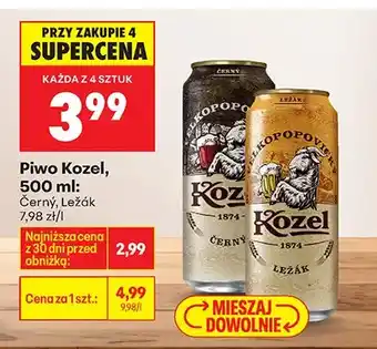 Biedronka Piwo Kozel Černý oferta