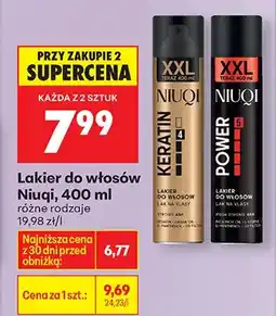 Biedronka Lakier do włosów Keratin Silk oferta