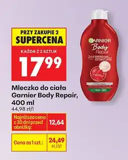Biedronka Mleczko do ciała Body Repair oferta
