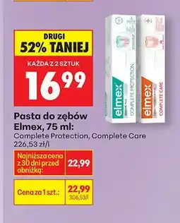Biedronka Pasta do zębów Complete Protection oferta