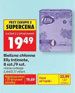 Biedronka Bielizna chłonna Intimate oferta