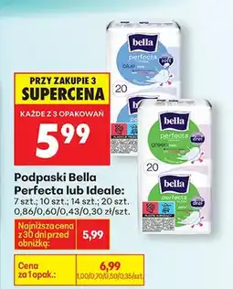 Biedronka Podpaski Perfecta Blue oferta