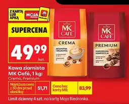Biedronka Kawa ziarnista Crema oferta