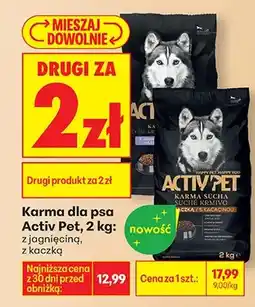Biedronka Karma suche dla psa z jagnięciną z kaczką oferta