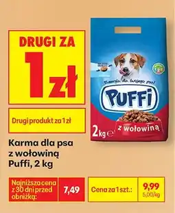 Biedronka Karma dla psa z wołowiną oferta