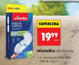 Biedronka Miotełka do kurzu w zestawie 2 wkłady Flex & Catch oferta