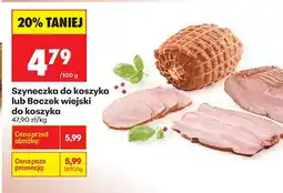 Biedronka Szyneczka do koszyka lub boczek wiejski do koszyka oferta