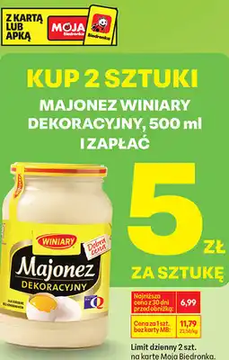 Biedronka MAJONEZ DEKORACYJNY oferta