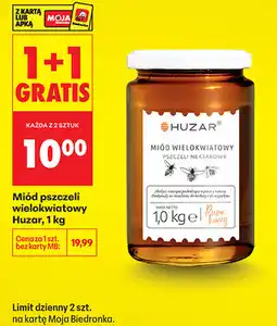 Biedronka Miód pszczeli wielokwiatowy Huzar oferta