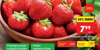 Biedronka Truskawki, opak oferta