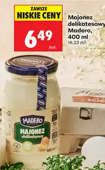Biedronka Majonez delikatesowy Madero oferta