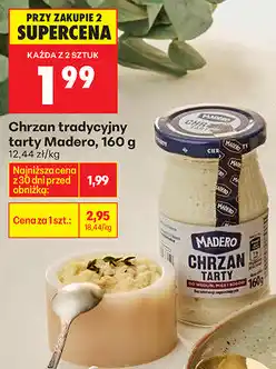 Biedronka Chrzan tradycyjny tarty Madero oferta