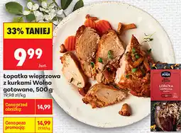 Biedronka Łopatka wieprzowa z kurkami Wolno gotowane oferta