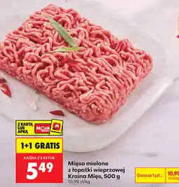 Biedronka Mięso mielone z łopatki wieprzowej oferta